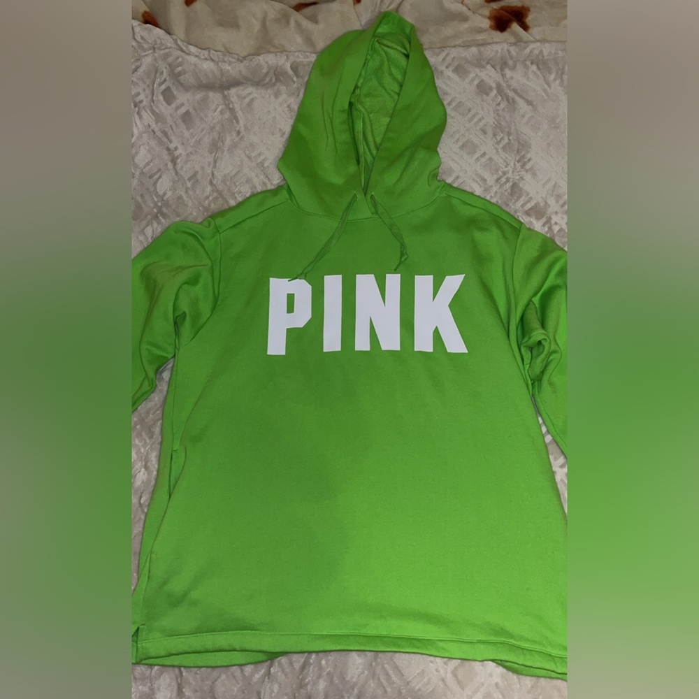 PINK Victoria's Secret Lime Hoodie